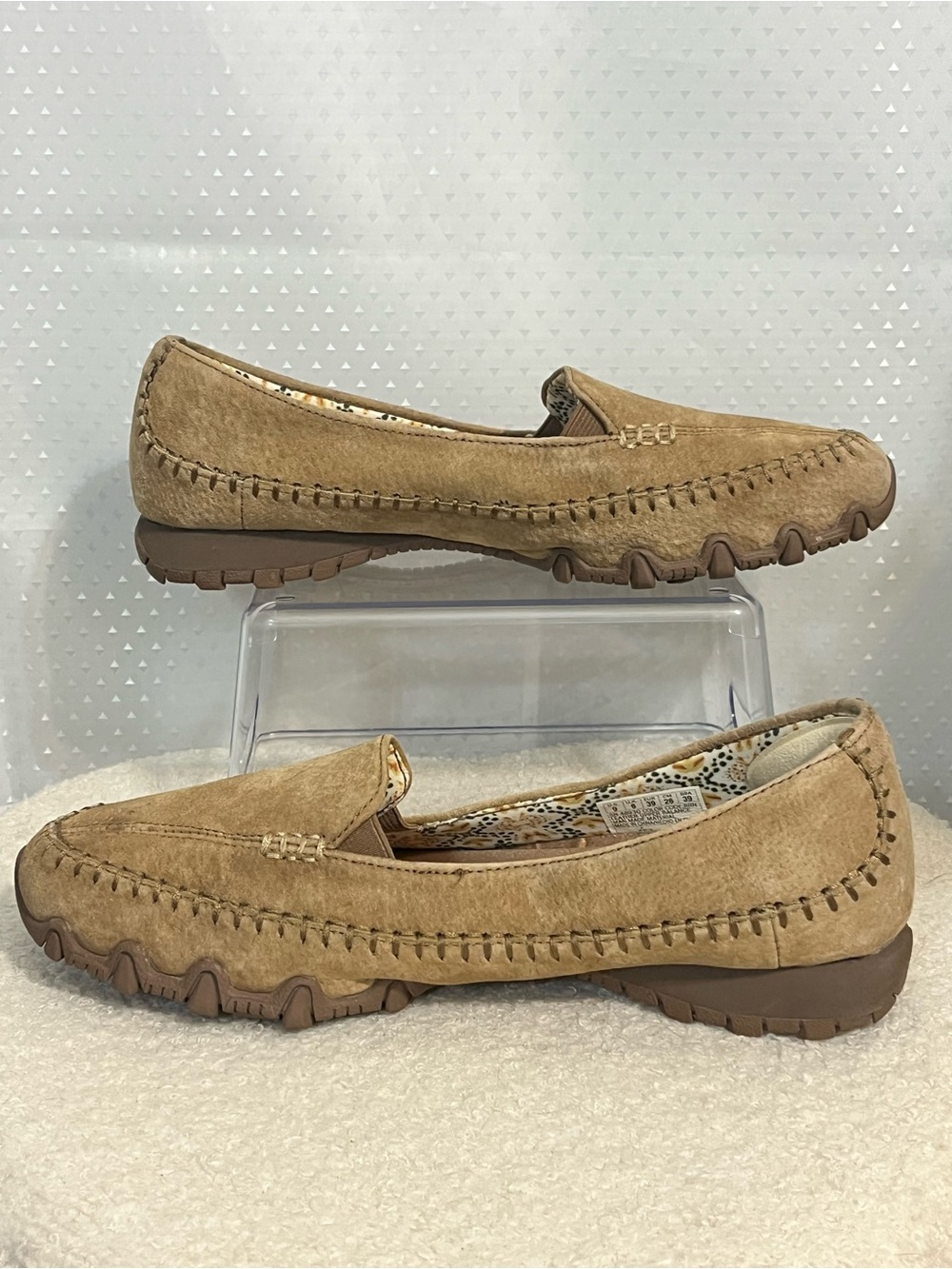 Skechers Relaxed Fit Memory Foam Suede Loafers